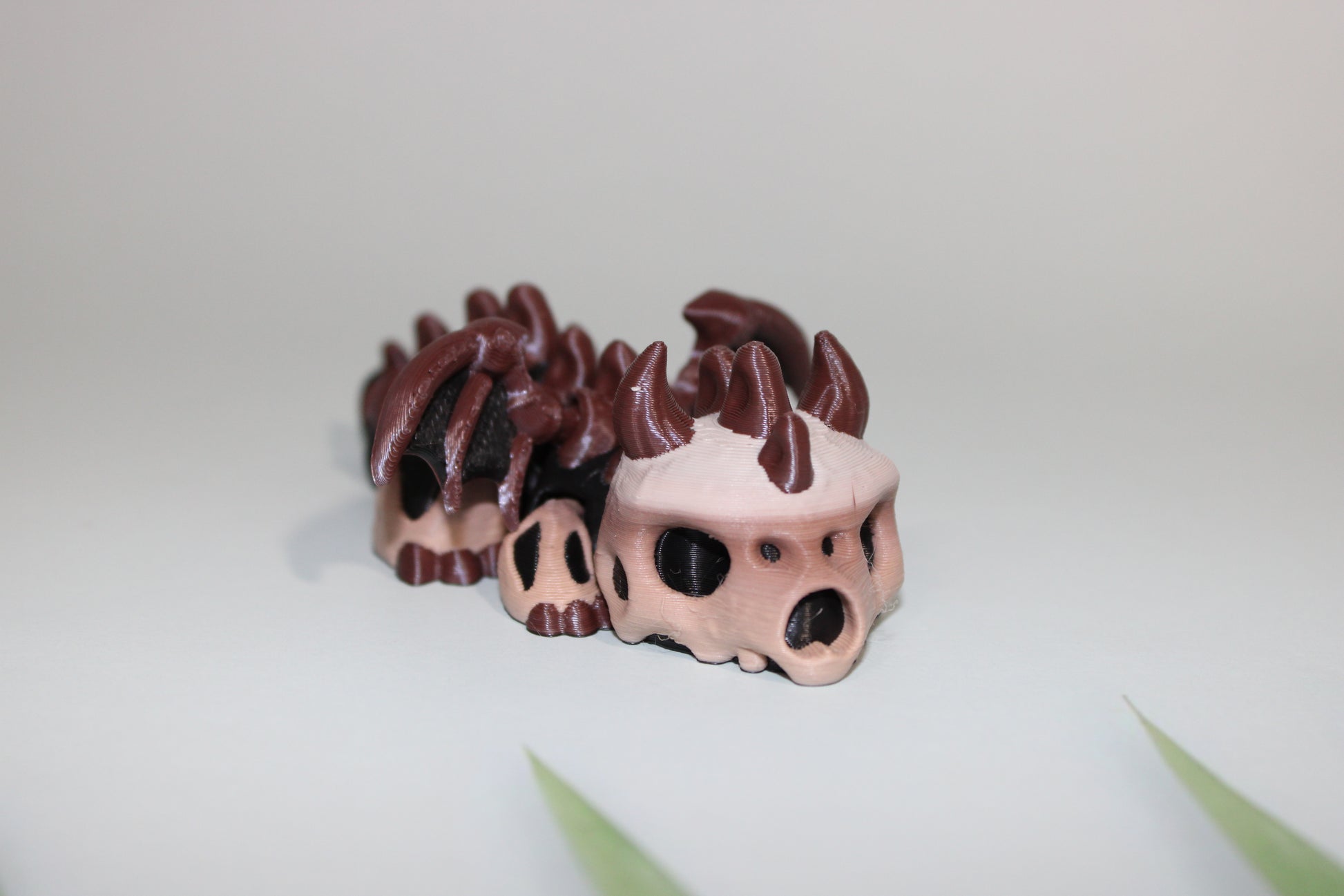 Bone Dragon-3.5 inches- Full Color 3D Printed Articulated Fidget Toy - Wonderland 3D Printing 