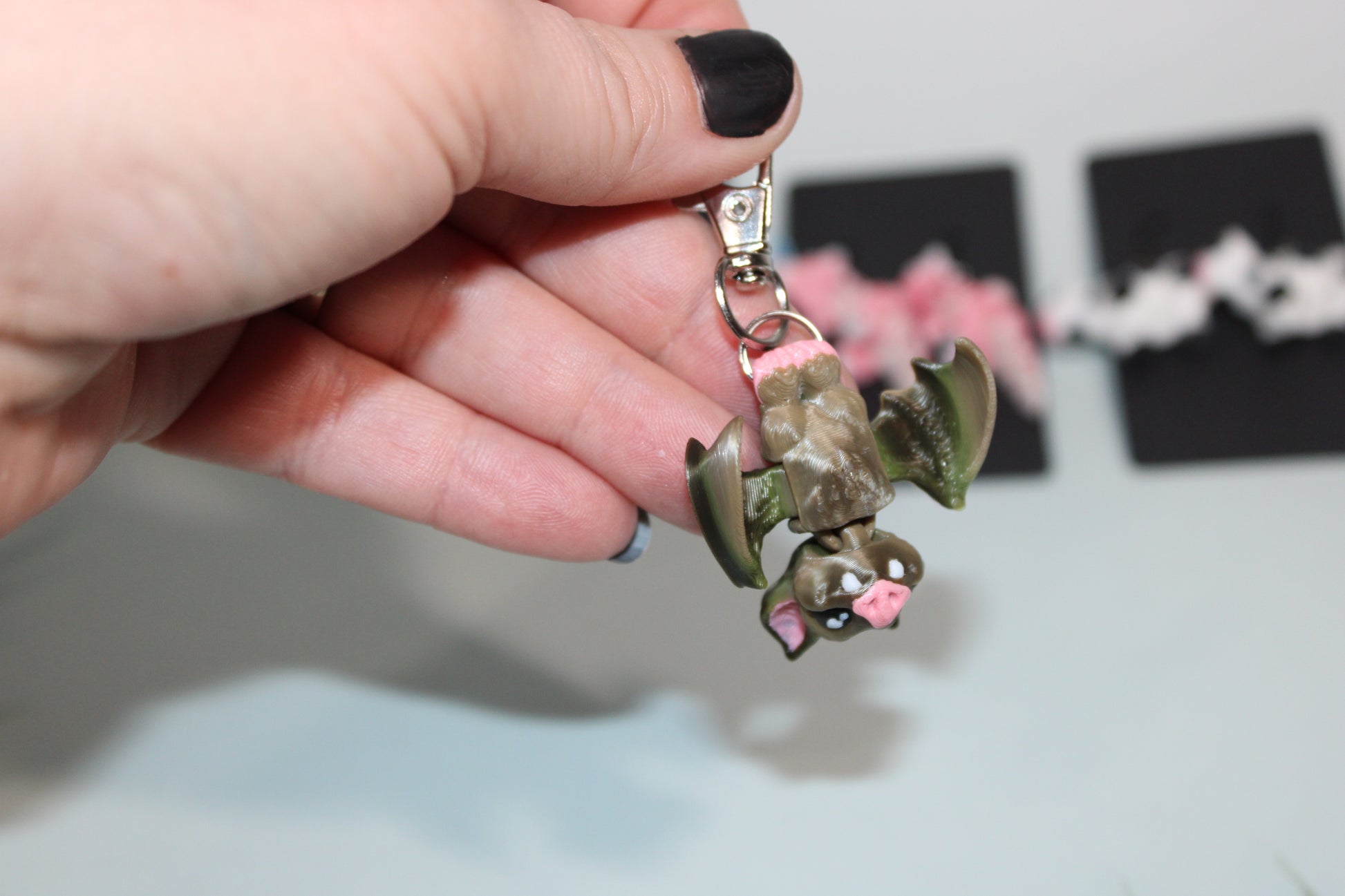 Mini Earrings or Keychains-Variety of Options to choose from-3D Printed - Wonderland 3D Printing 