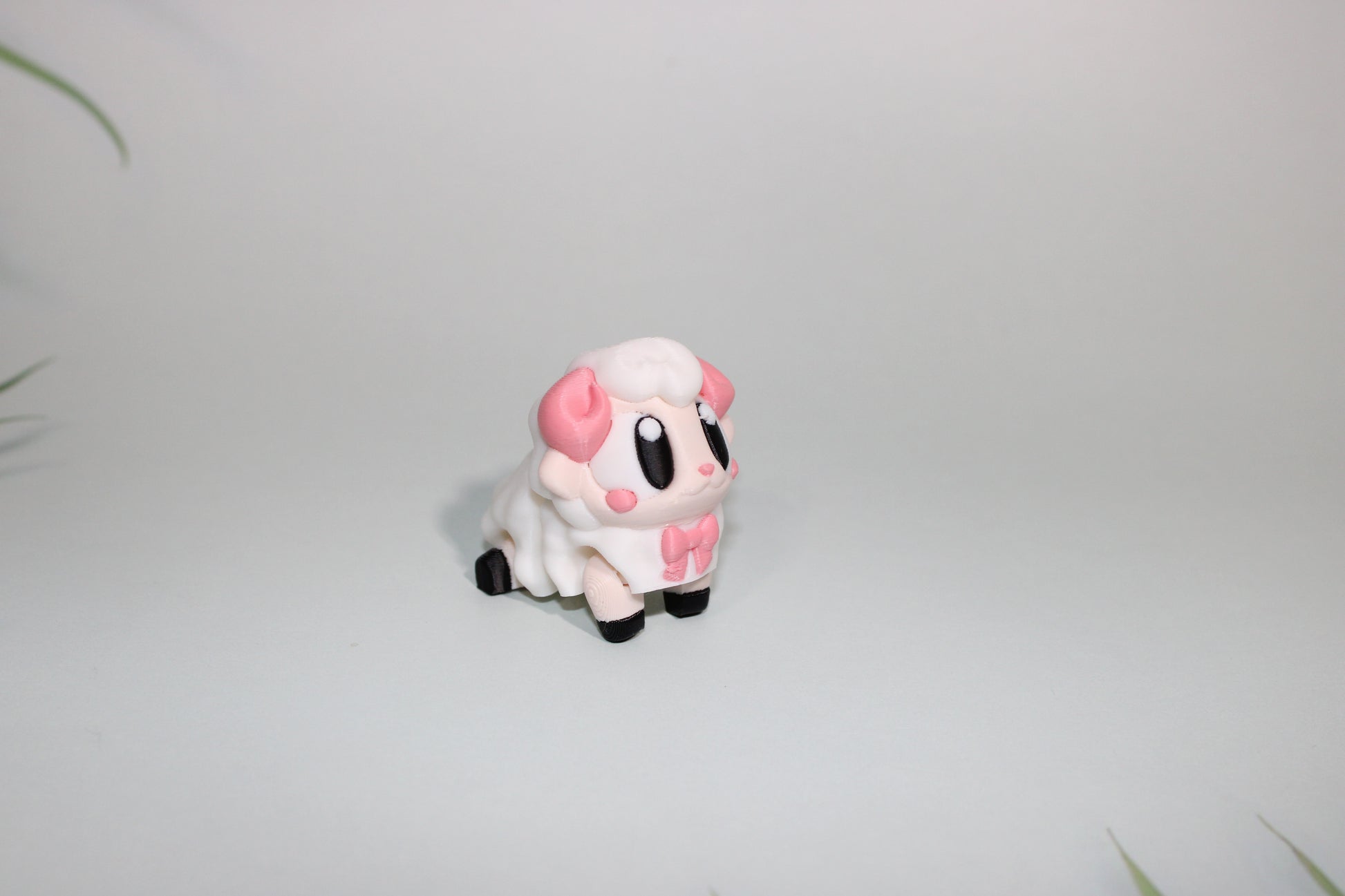 Mini Sheep 2 inches long-3D Printed Articulated Figurine Fidget Toy-Bag Charm or Earring Options - Wonderland 3D Printing 