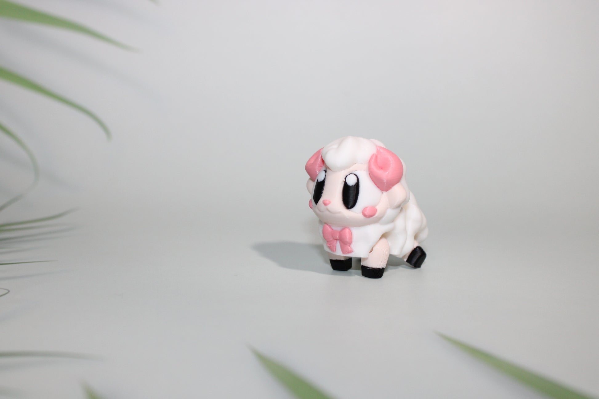Mini Sheep 2 inches long-3D Printed Articulated Figurine Fidget Toy-Bag Charm or Earring Options - Wonderland 3D Printing 