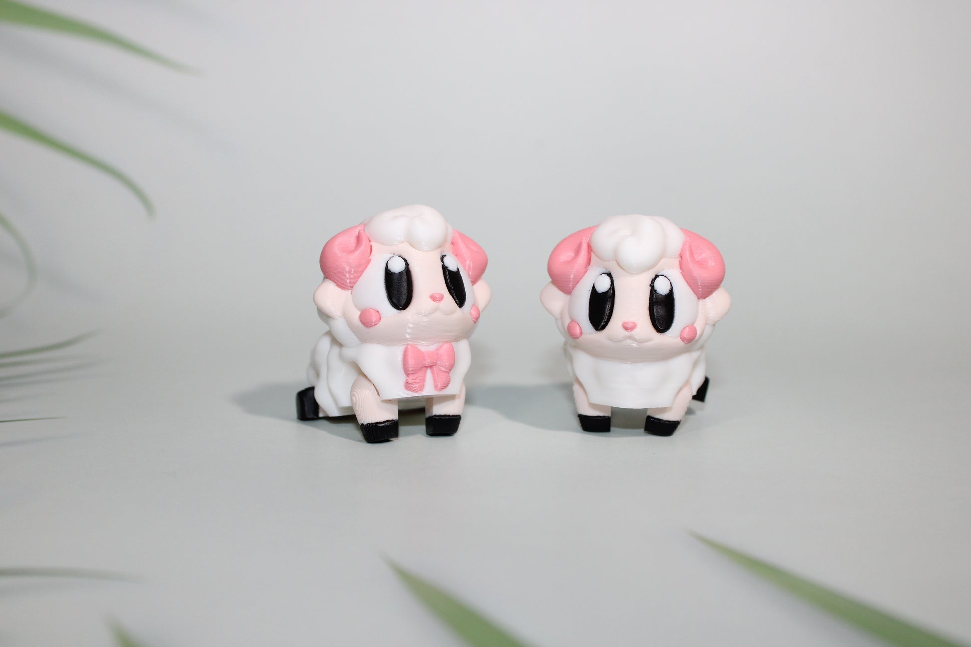 Mini Sheep 2 inches long-3D Printed Articulated Figurine Fidget Toy-Bag Charm or Earring Options - Wonderland 3D Printing 
