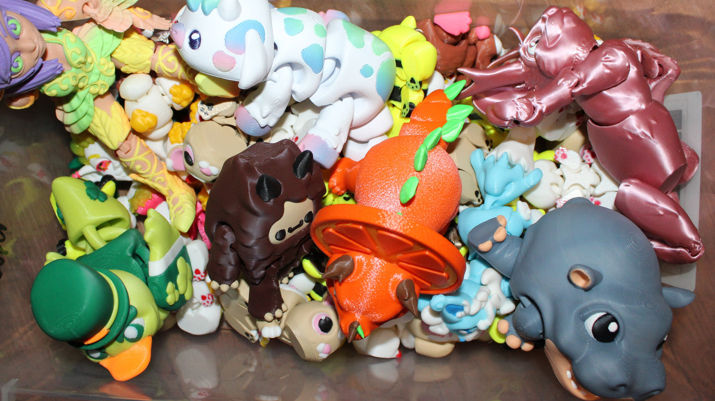 Clearance Box-3D Printed Flexi Fidget Toys - Wonderland 3D Printing 