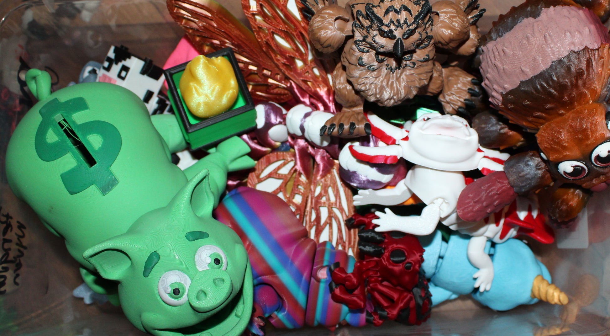 Clearance Box-3D Printed Flexi Fidget Toys - Wonderland 3D Printing 