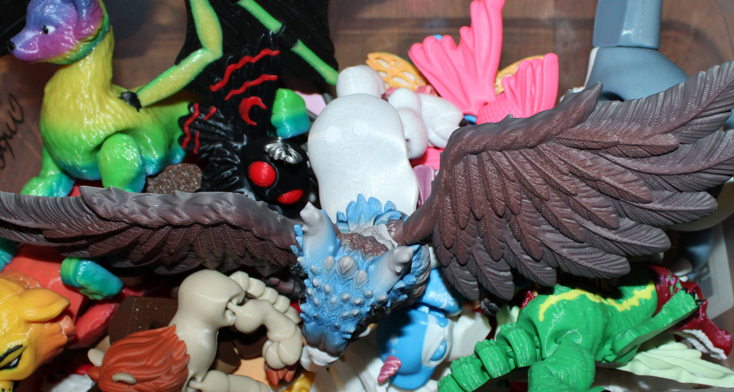 Clearance Box-3D Printed Flexi Fidget Toys - Wonderland 3D Printing 