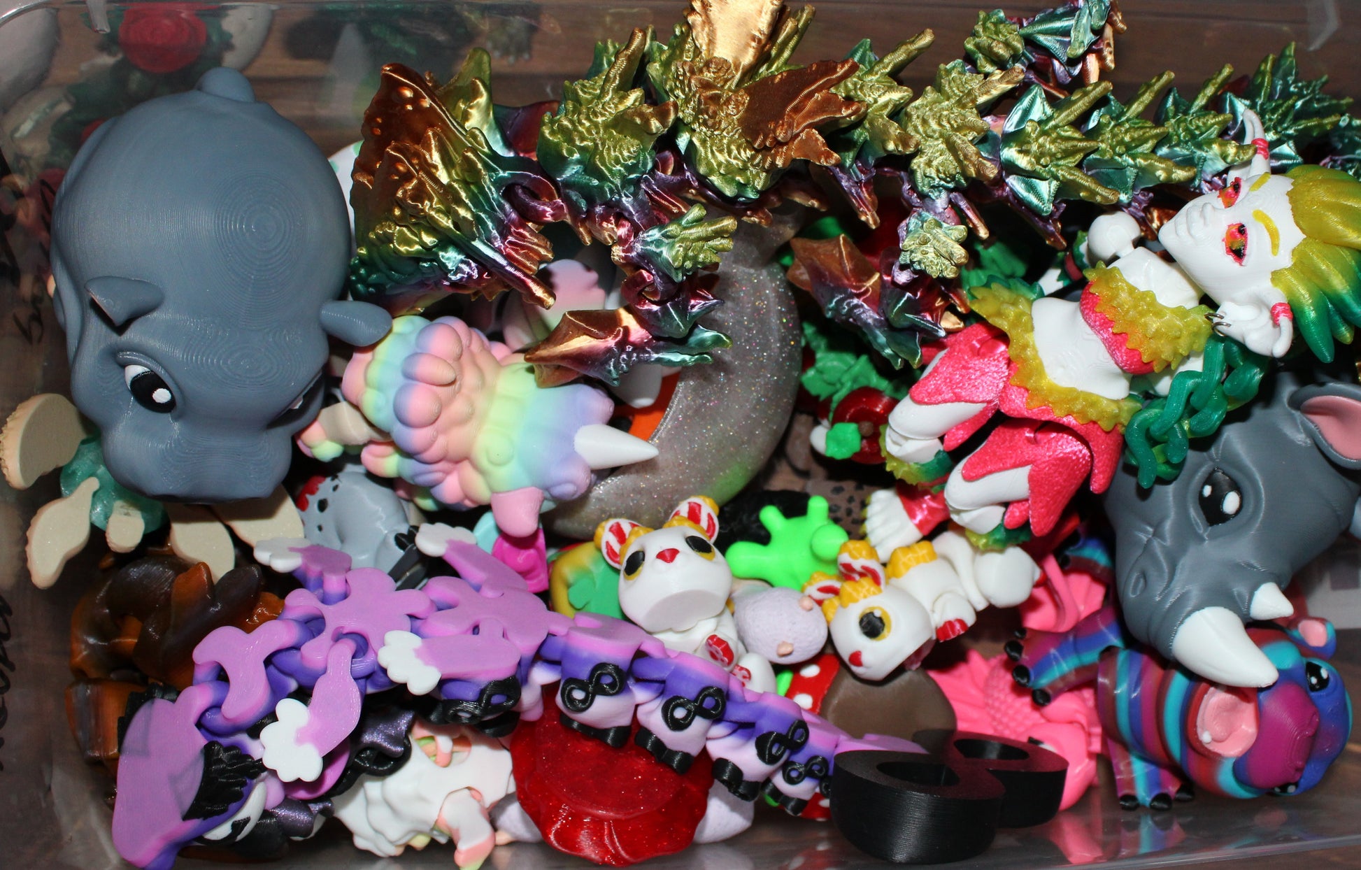 Clearance Box-3D Printed Flexi Fidget Toys - Wonderland 3D Printing 