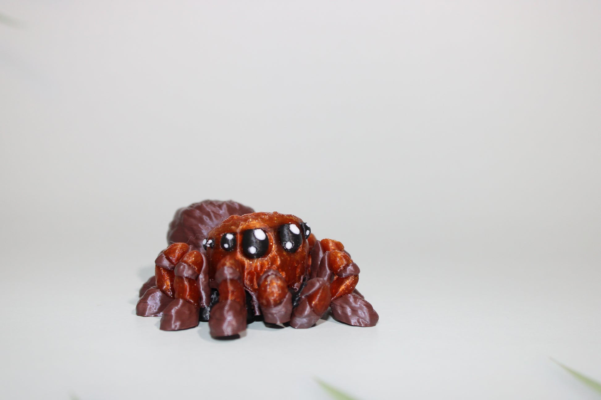 Mini Spider 3D Printed Flexi Articulated Figurine - Wonderland 3D Printing 
