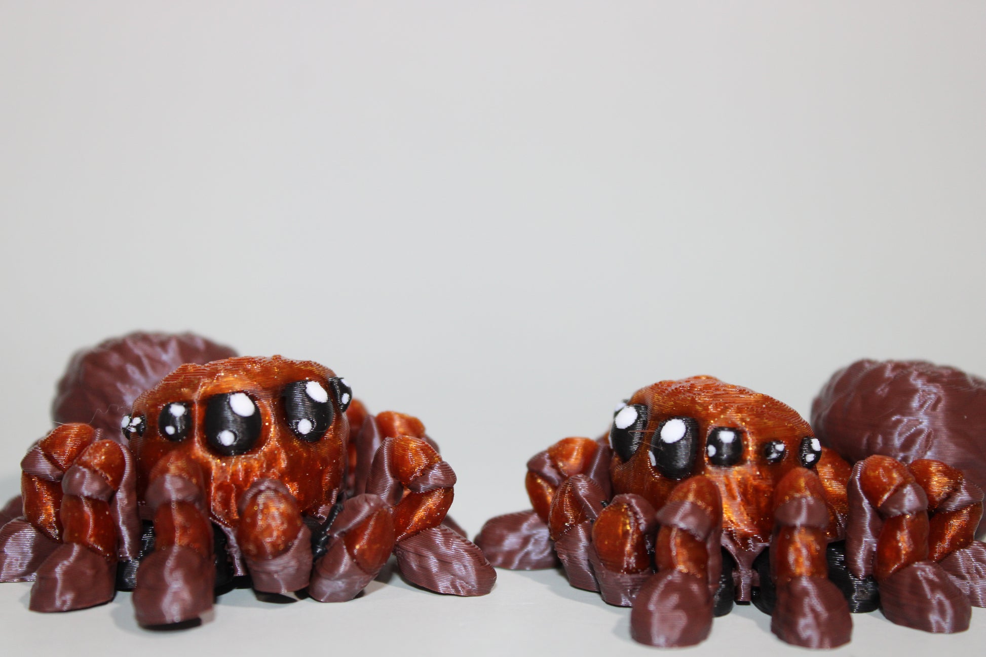 Mini Spider 3D Printed Flexi Articulated Figurine - Wonderland 3D Printing 
