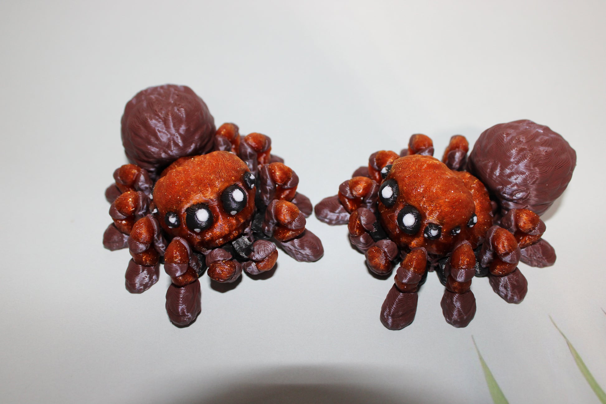 Mini Spider 3D Printed Flexi Articulated Figurine - Wonderland 3D Printing 