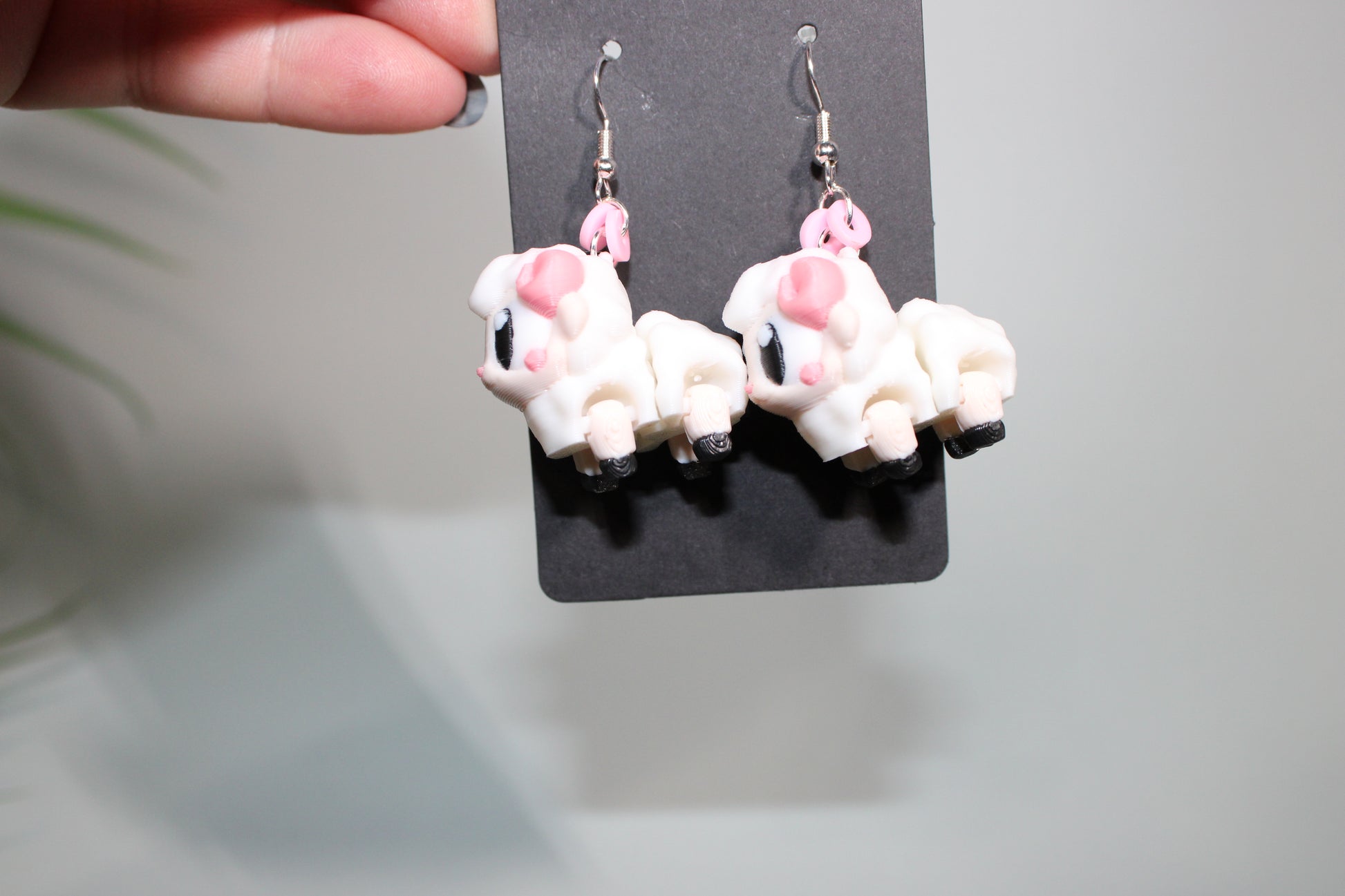 Mini Sheep 2 inches long-3D Printed Articulated Figurine Fidget Toy-Bag Charm or Earring Options - Wonderland 3D Printing 