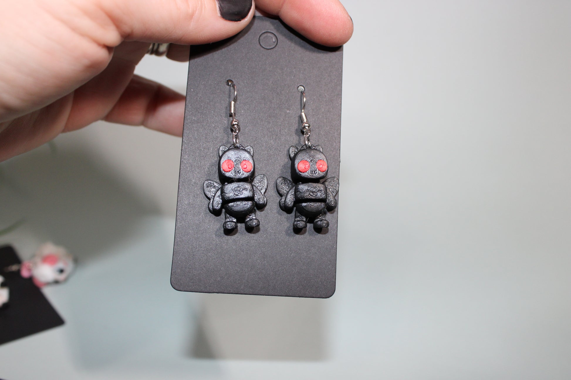 Mini Earrings or Keychains-Variety of Options to choose from-3D Printed - Wonderland 3D Printing 