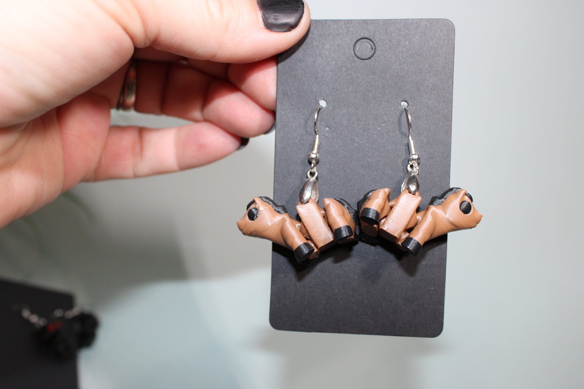 Mini Earrings or Keychains-Variety of Options to choose from-3D Printed - Wonderland 3D Printing 