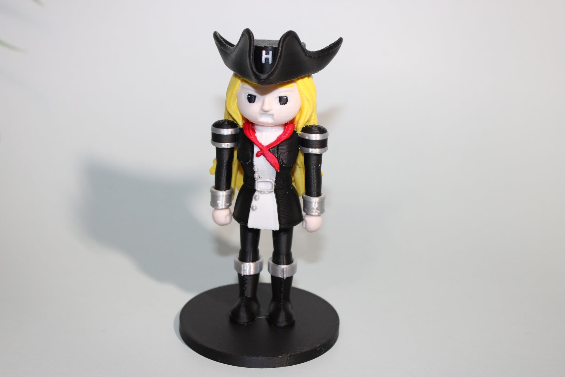 Pirate Nutcracker- Customizable Options- Non-Articulated-3D Printed-Perfect for Holidays. - Wonderland 3D Printing 