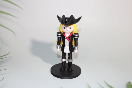 Pirate Nutcracker- Customizable Options- Non-Articulated-3D Printed-Perfect for Holidays. - Wonderland 3D Printing 