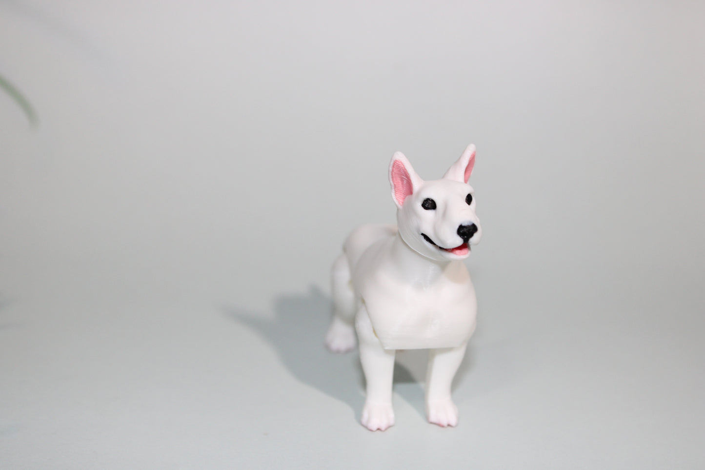 Bull Terrier 2.75 inches Tall-3D Printed  Articulated Flexi Figurines - Wonderland 3D Printing 