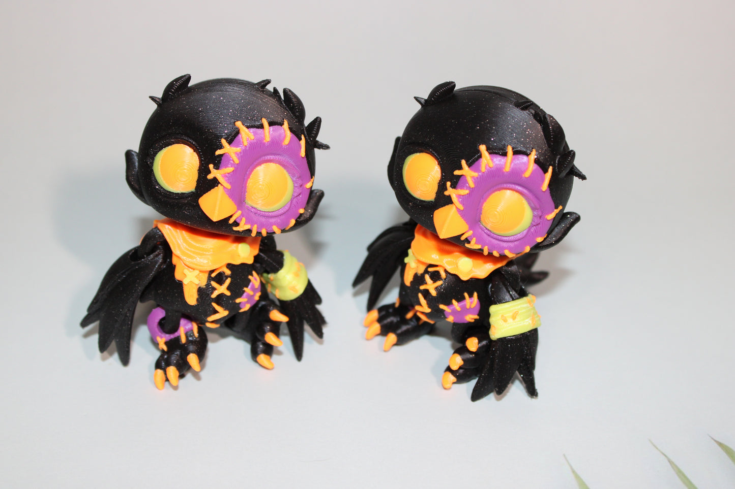 Crowly 3 inches tall Articulated 3d Printed Figurine - Wonderland 3D Printing 