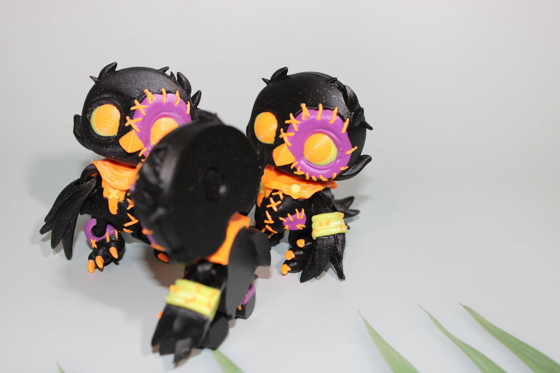 Crowly 3 inches tall Articulated 3d Printed Figurine - Wonderland 3D Printing 