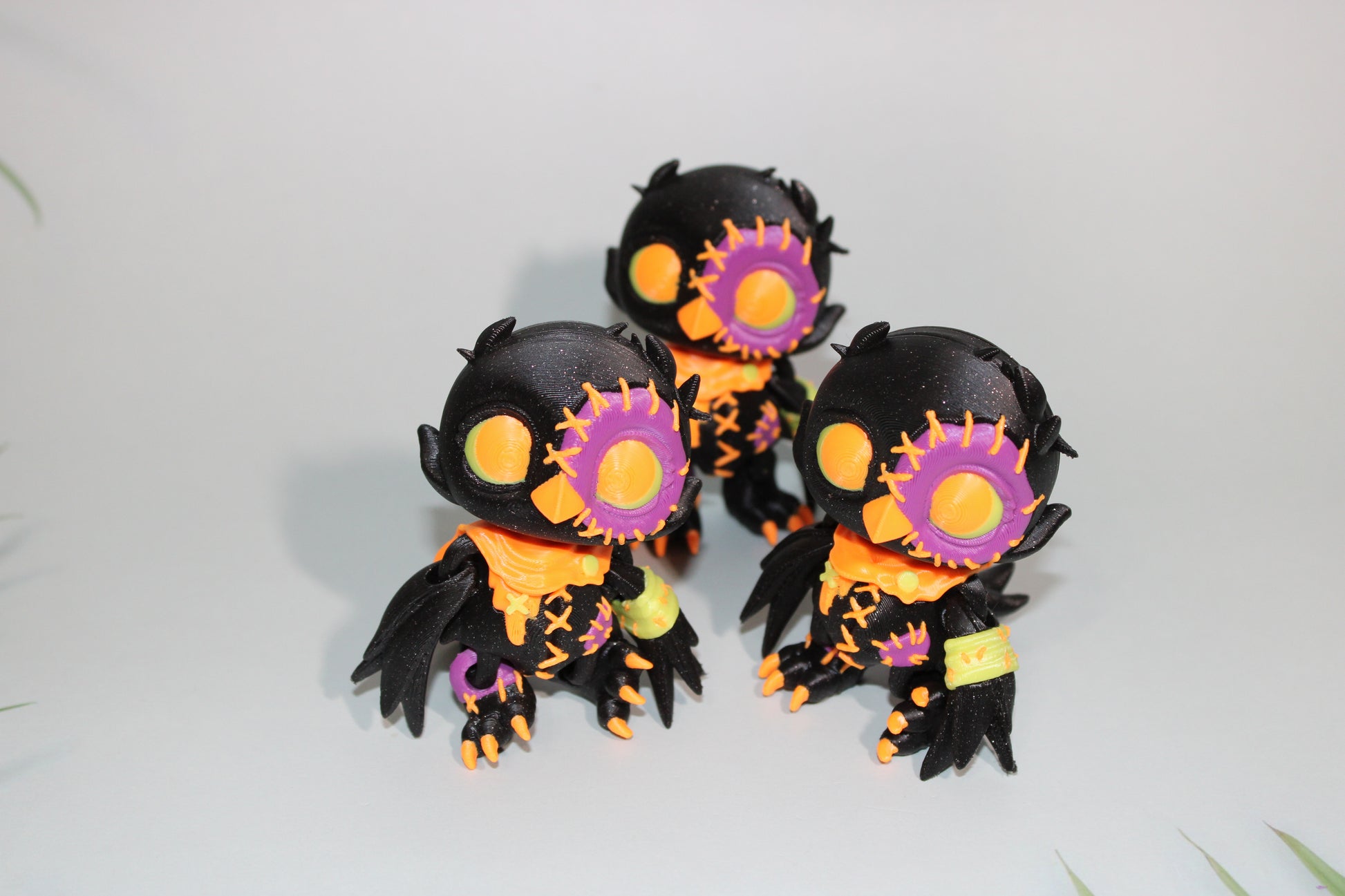 Crowly 3 inches tall Articulated 3d Printed Figurine - Wonderland 3D Printing 