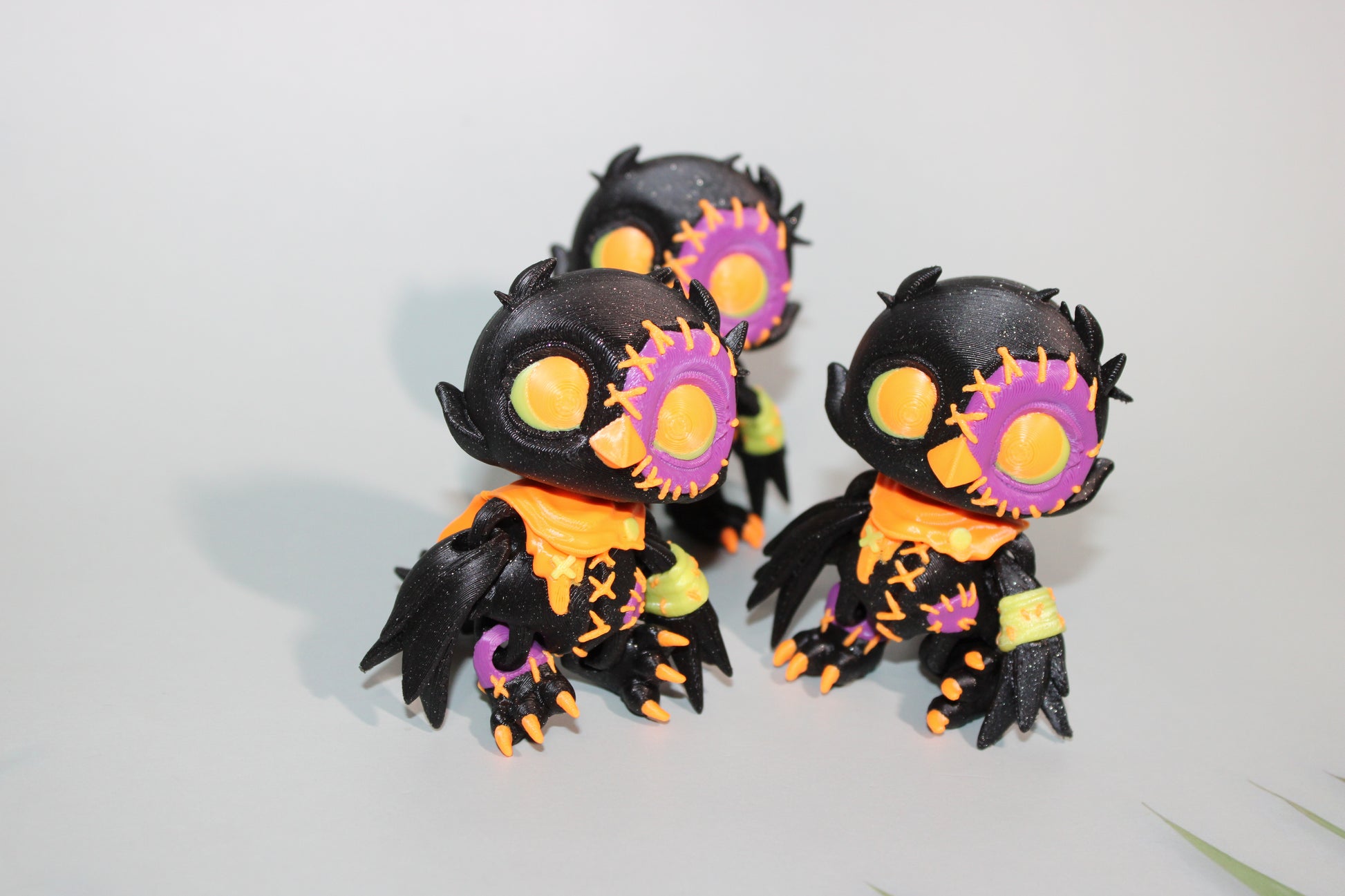 Crowly 3 inches tall Articulated 3d Printed Figurine - Wonderland 3D Printing 