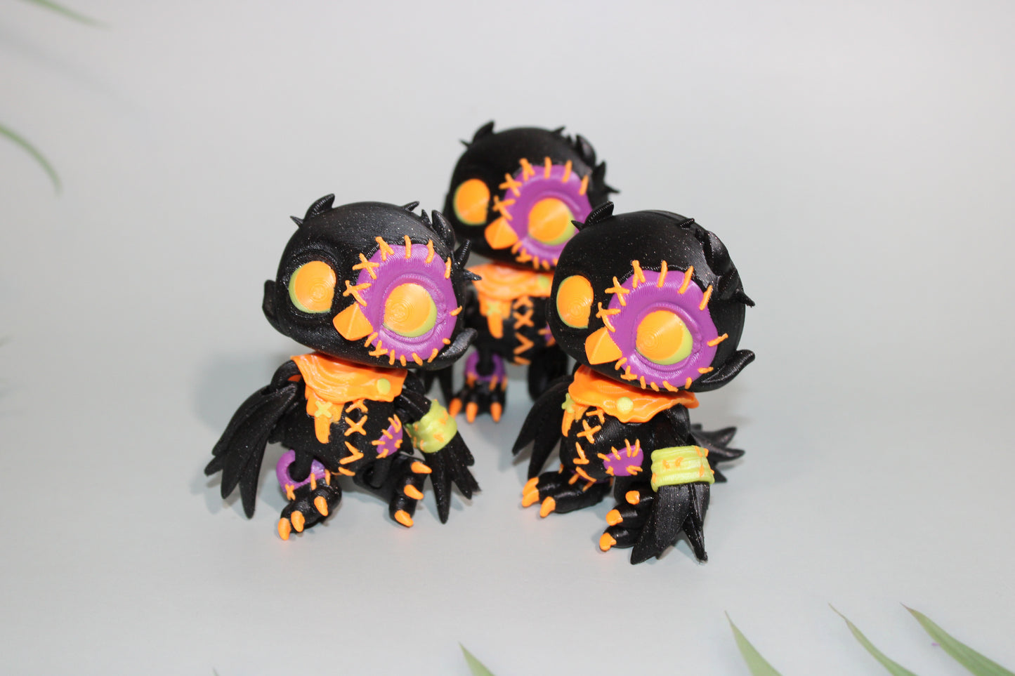 Crowly 3 inches tall Articulated 3d Printed Figurine - Wonderland 3D Printing 