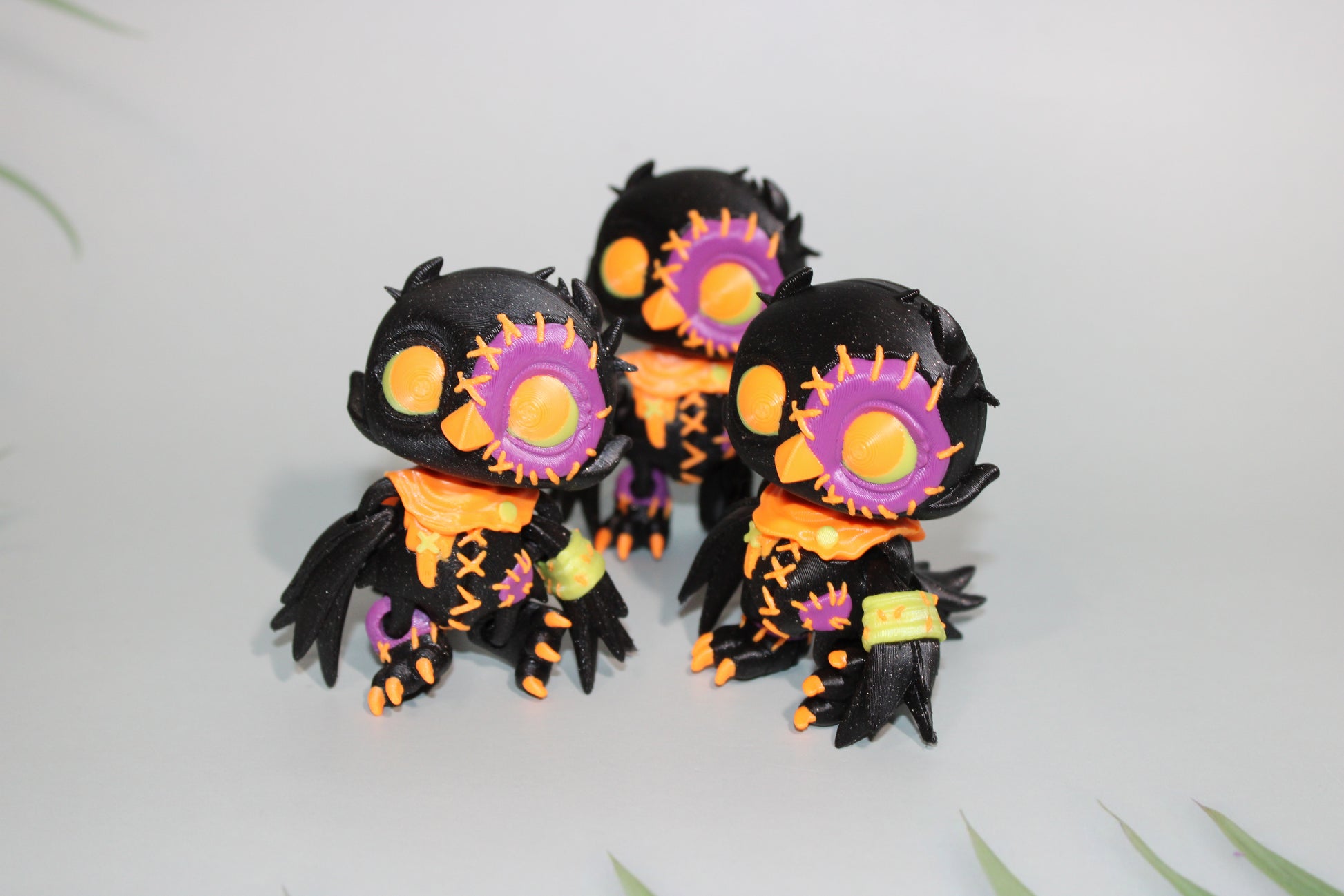 Crowly 3 inches tall Articulated 3d Printed Figurine - Wonderland 3D Printing 