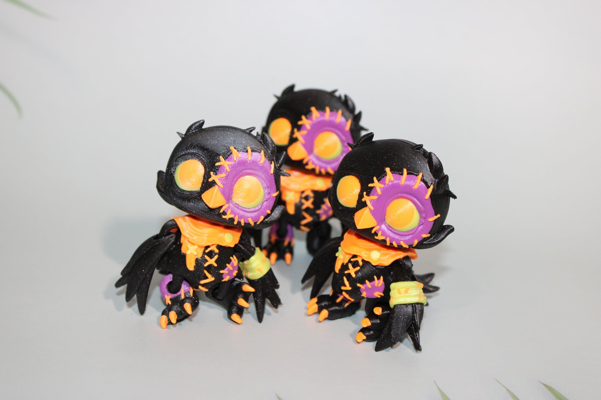 Crowly 3 inches tall Articulated 3d Printed Figurine - Wonderland 3D Printing 