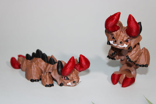 Molten Maw 3.5 inches-3d Printed Flexi Figurine - Wonderland 3D Printing 