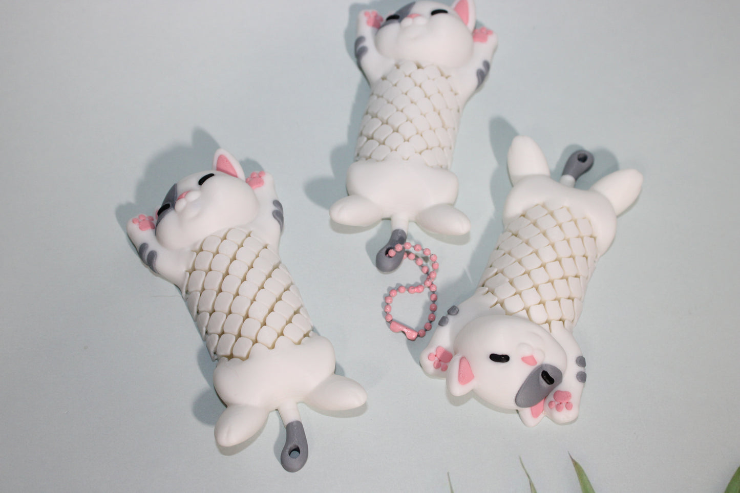 Meshy Keychains-3D Printed Flexi Meshy Fidget Keychains - Wonderland 3D Printing 