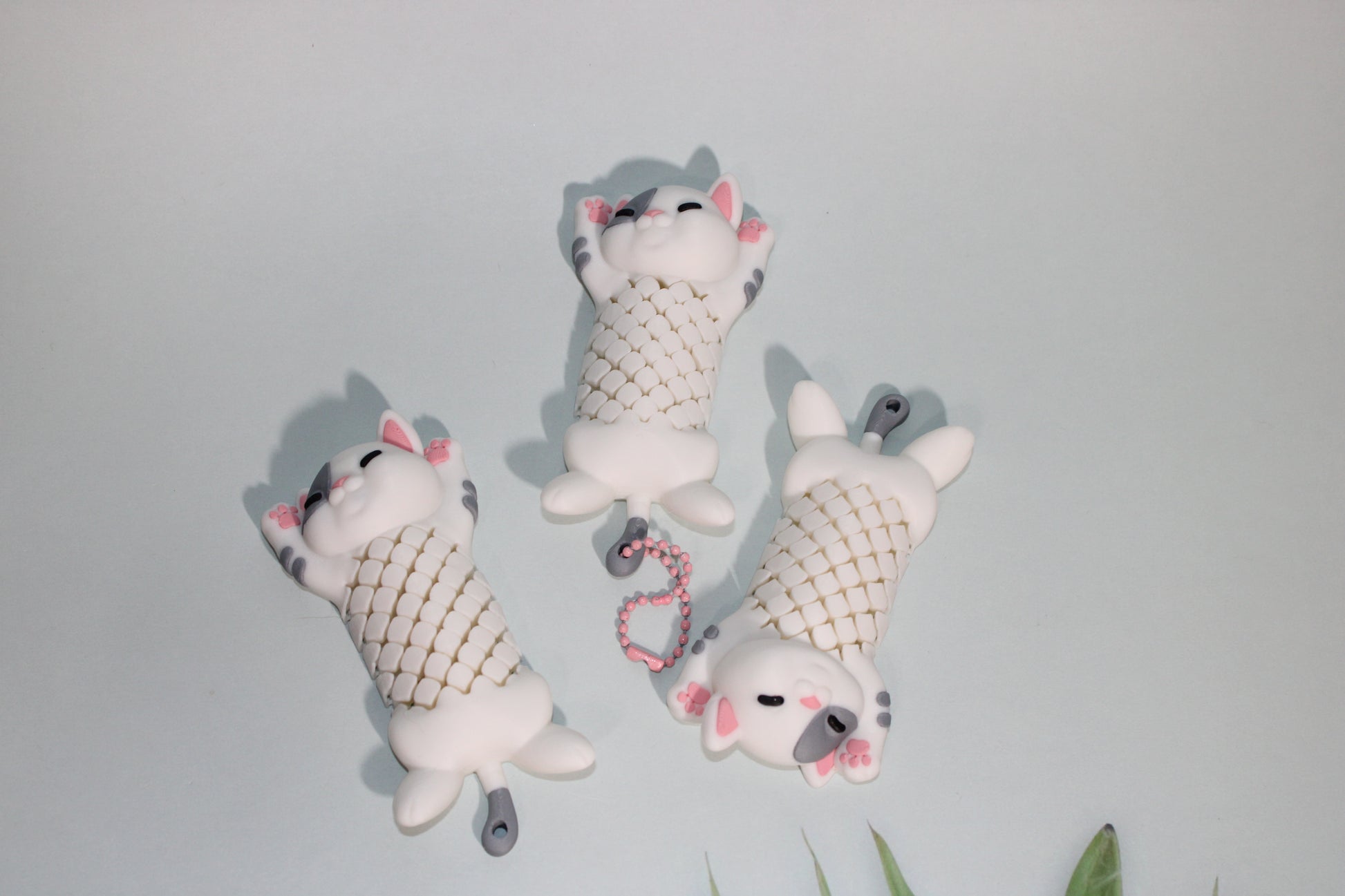 Meshy Keychains-3D Printed Flexi Meshy Fidget Keychains - Wonderland 3D Printing 