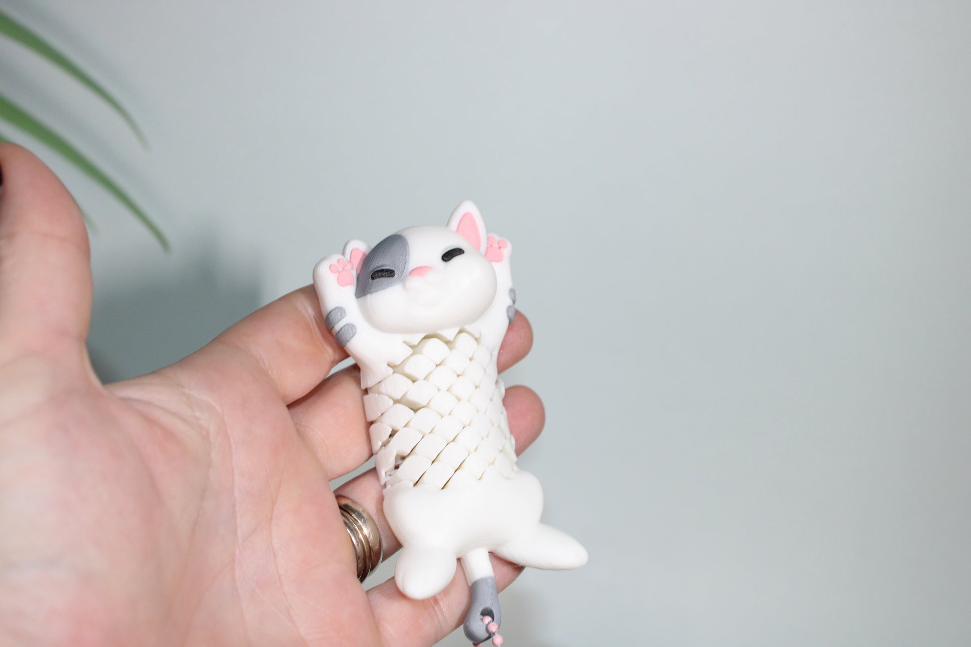 Meshy Keychains-3D Printed Flexi Meshy Fidget Keychains - Wonderland 3D Printing 