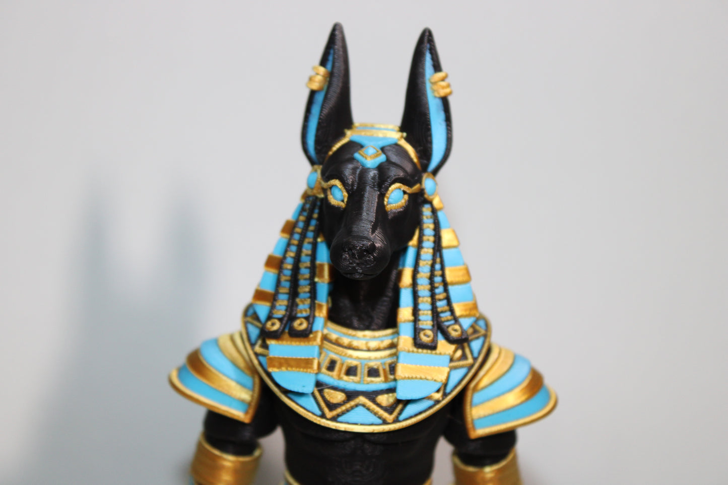Anubis 3D Printed Articulated Flexi Figurine-Perfect Christmas GIft - Wonderland 3D Printing 