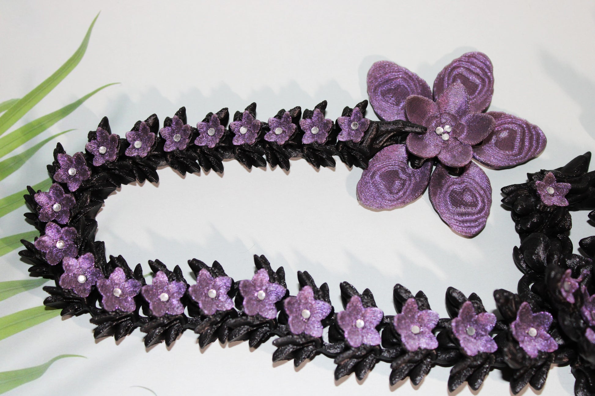 Jeweled Cherry Blossom Dragon 3D Printed Articulated Figurine-Not A Toy - Wonderland 3D Printing 