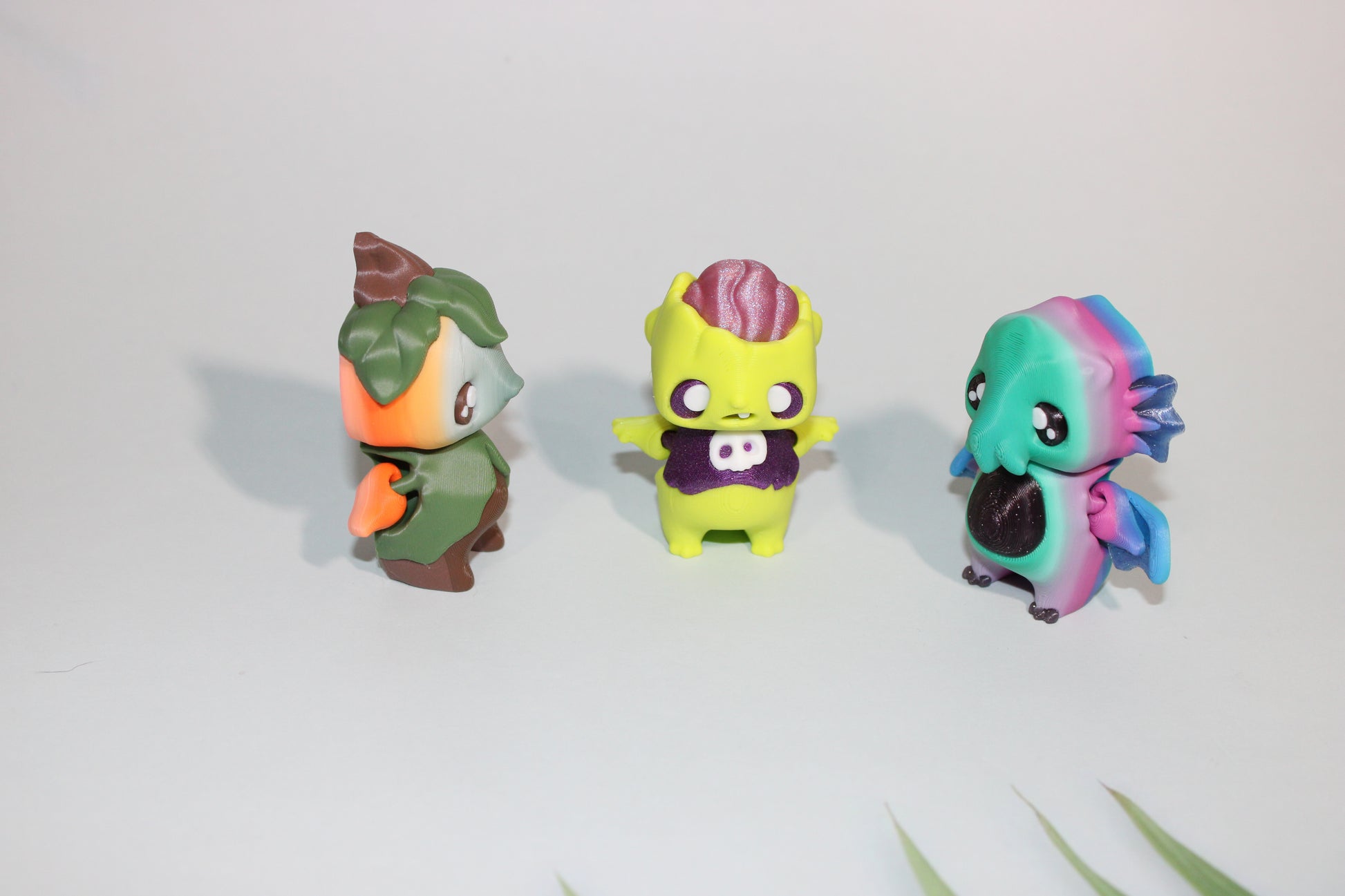 Fall Pixie -3d Printed Articulated Flexi Fidget - Wonderland 3D Printing 