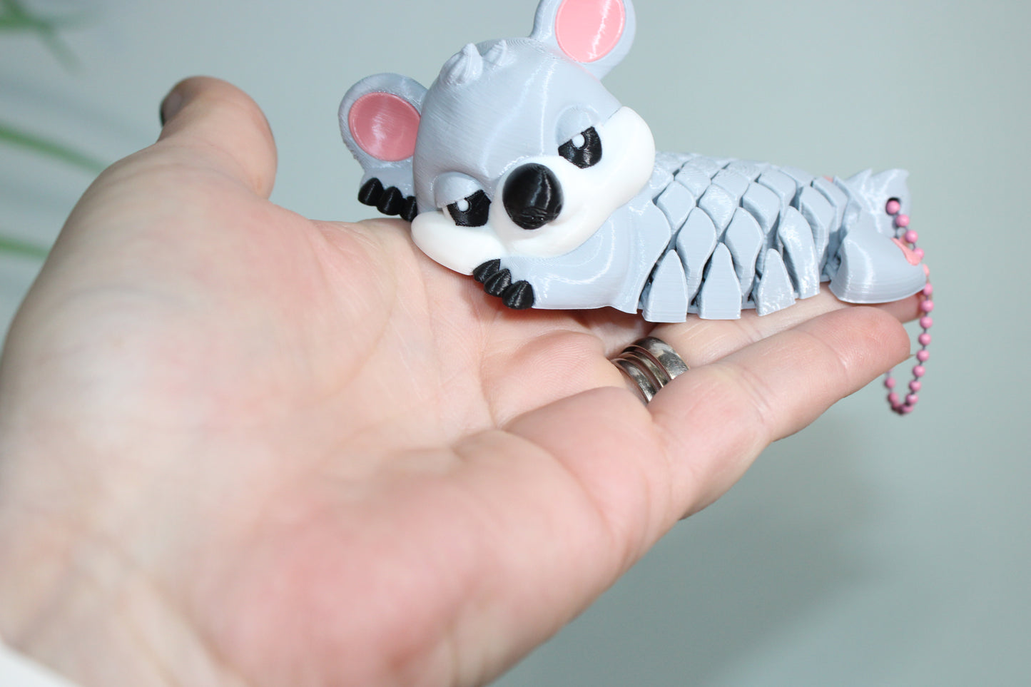 Meshy Keychains-3D Printed Flexi Meshy Fidget Keychains - Wonderland 3D Printing 