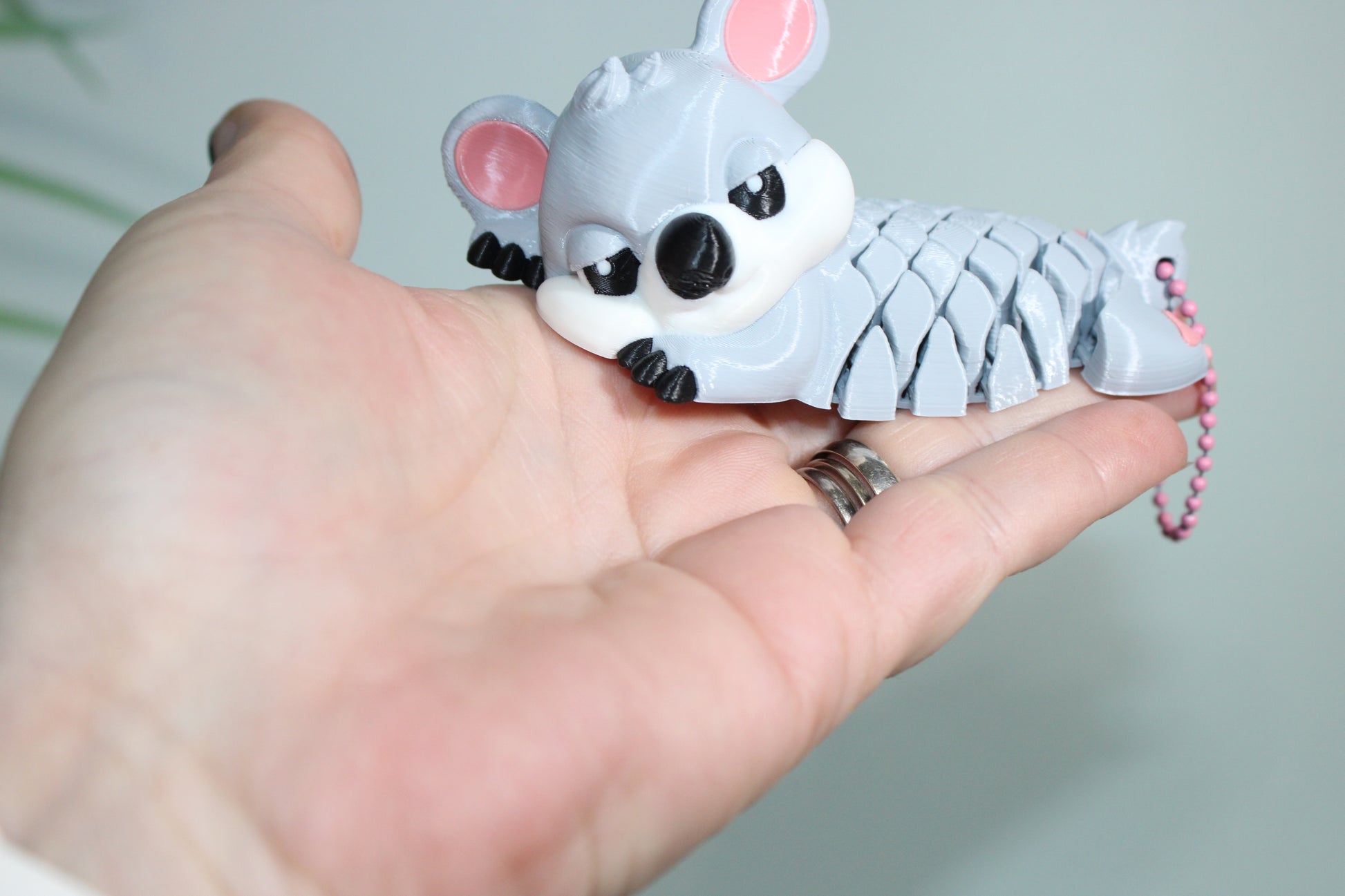 Meshy Keychains-3D Printed Flexi Meshy Fidget Keychains - Wonderland 3D Printing 