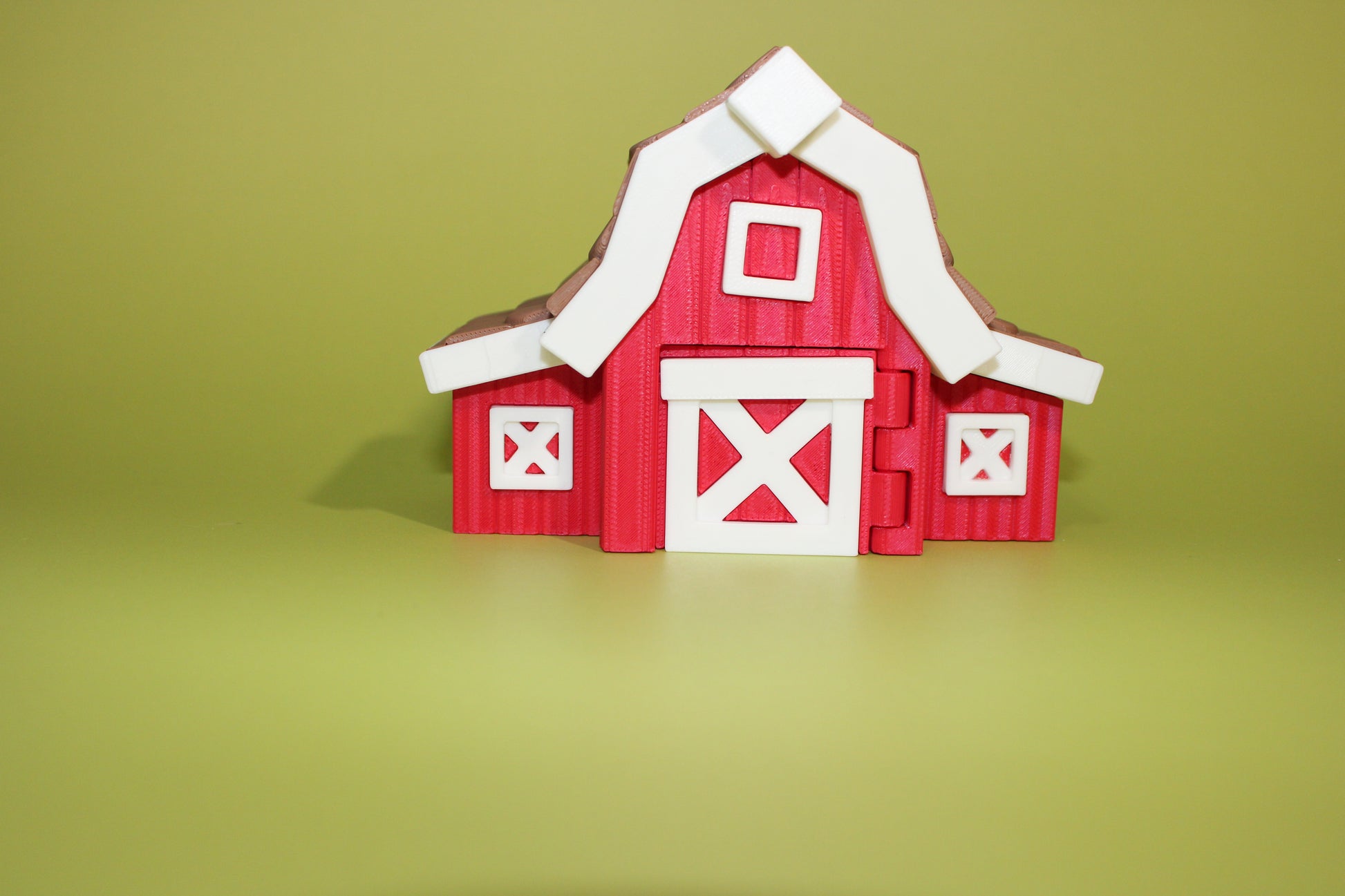6 Flexi Chicken with Coop Barn-2 Ducks, 2 Roosters, 2 Chickens-3D Printed Flexi Fidget - Wonderland 3D Printing 