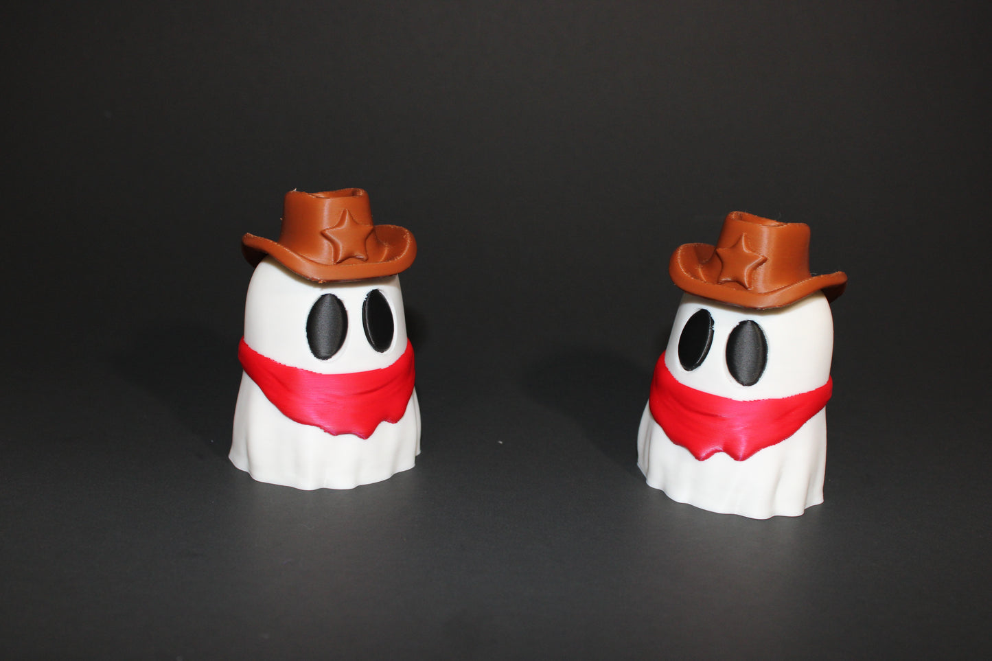 Cowboy Ghost 3.5 inches Tall - 3D Printed Articulated Fidget Toy