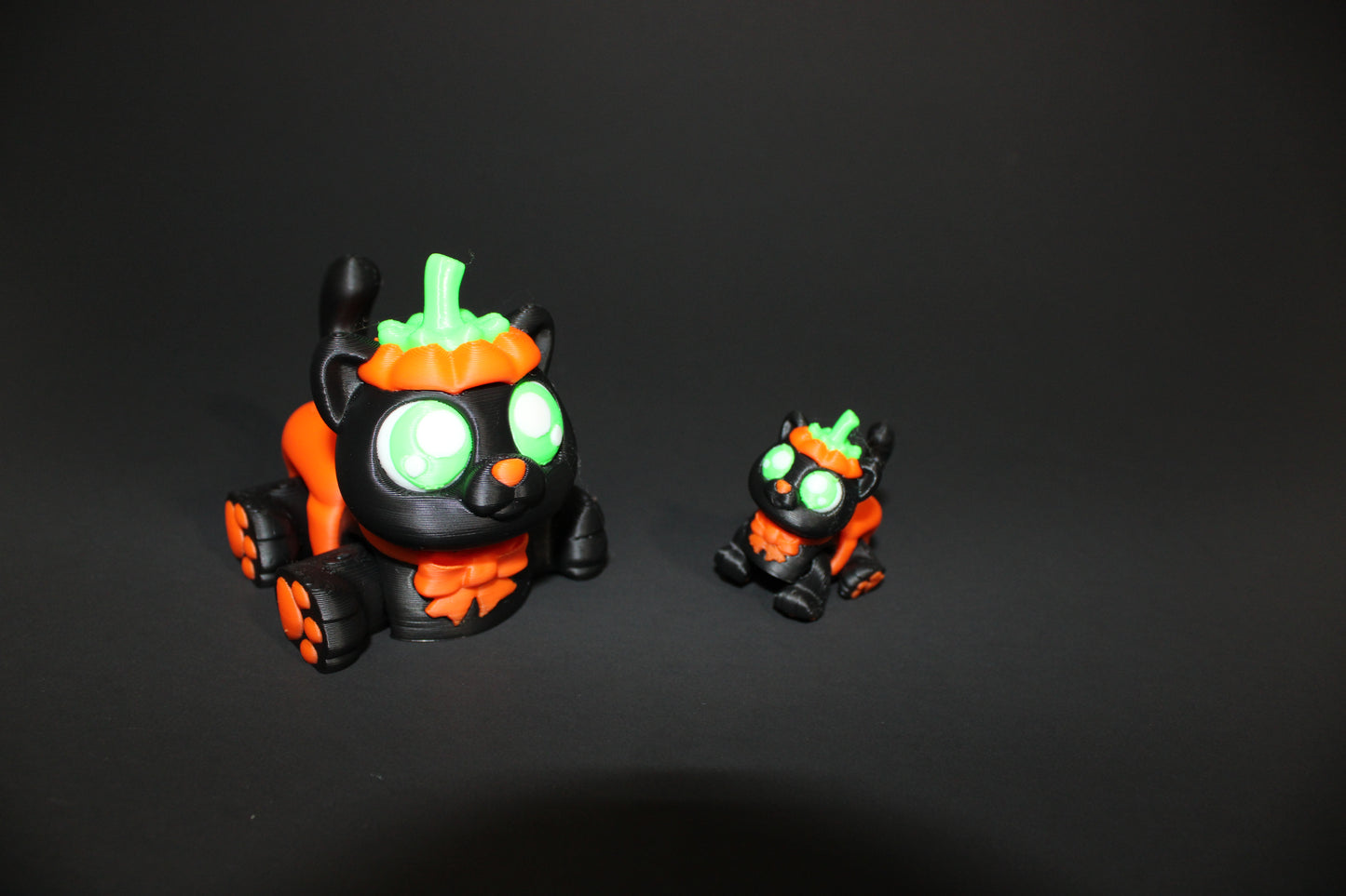 Pup-Kin Dog or Kitty-Kin Articulated Flexi Fidget Figurine