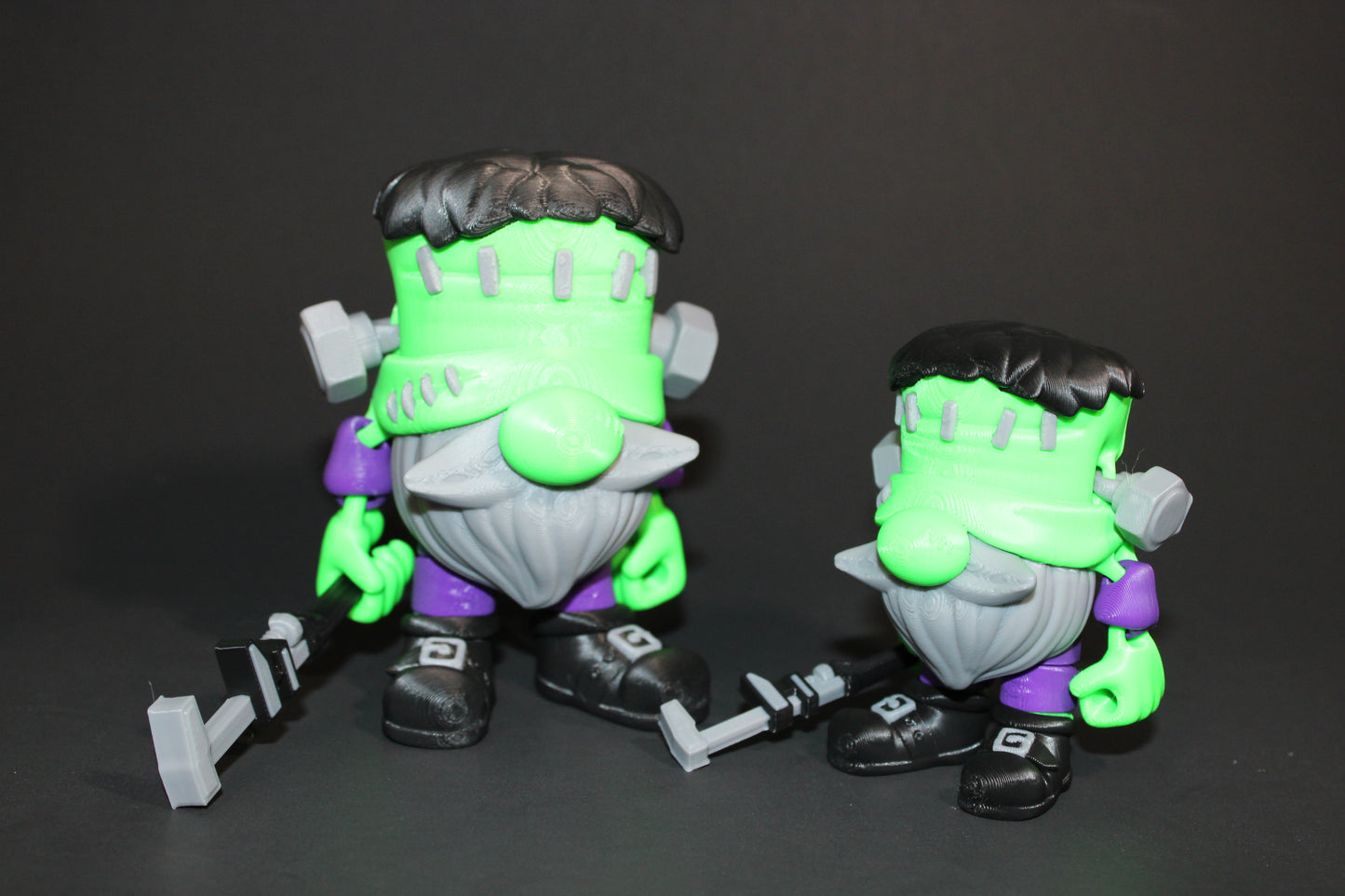 Frankenstein Gnome 3D Printed Articulated Figurine