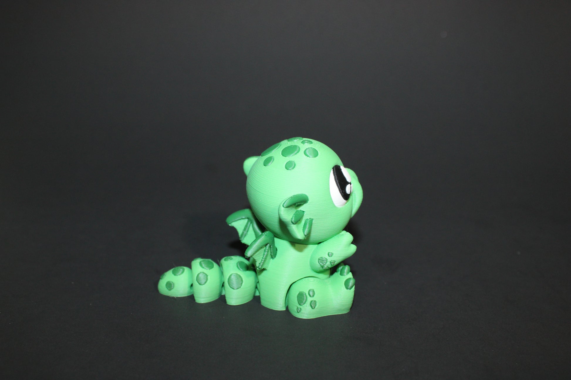 Cthulhu 3D Printed Articulated Flexi Fidget Toy - Wonderland 3D Printing 