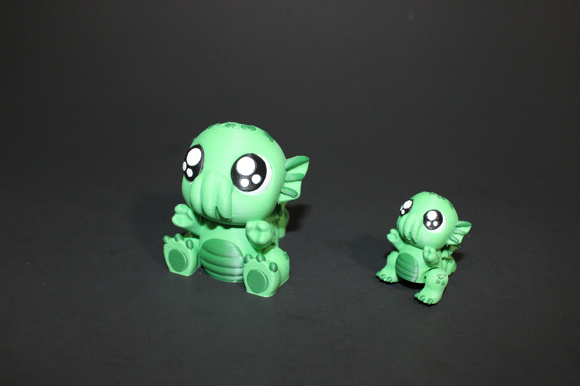 Cthulhu 3D Printed Articulated Flexi Fidget Toy - Wonderland 3D Printing 