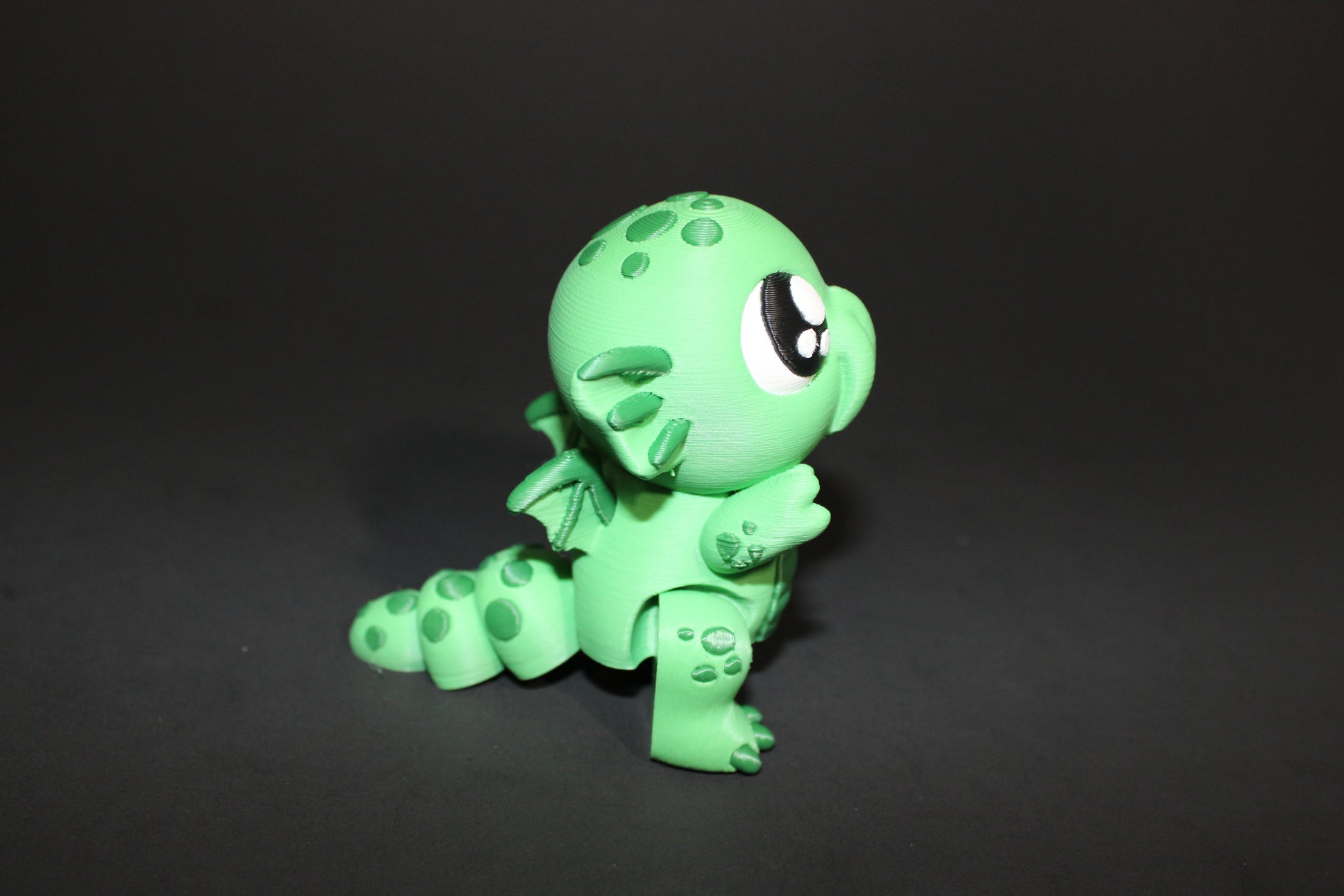 Cthulhu 3D Printed Articulated Flexi Fidget Toy - Wonderland 3D Printing 
