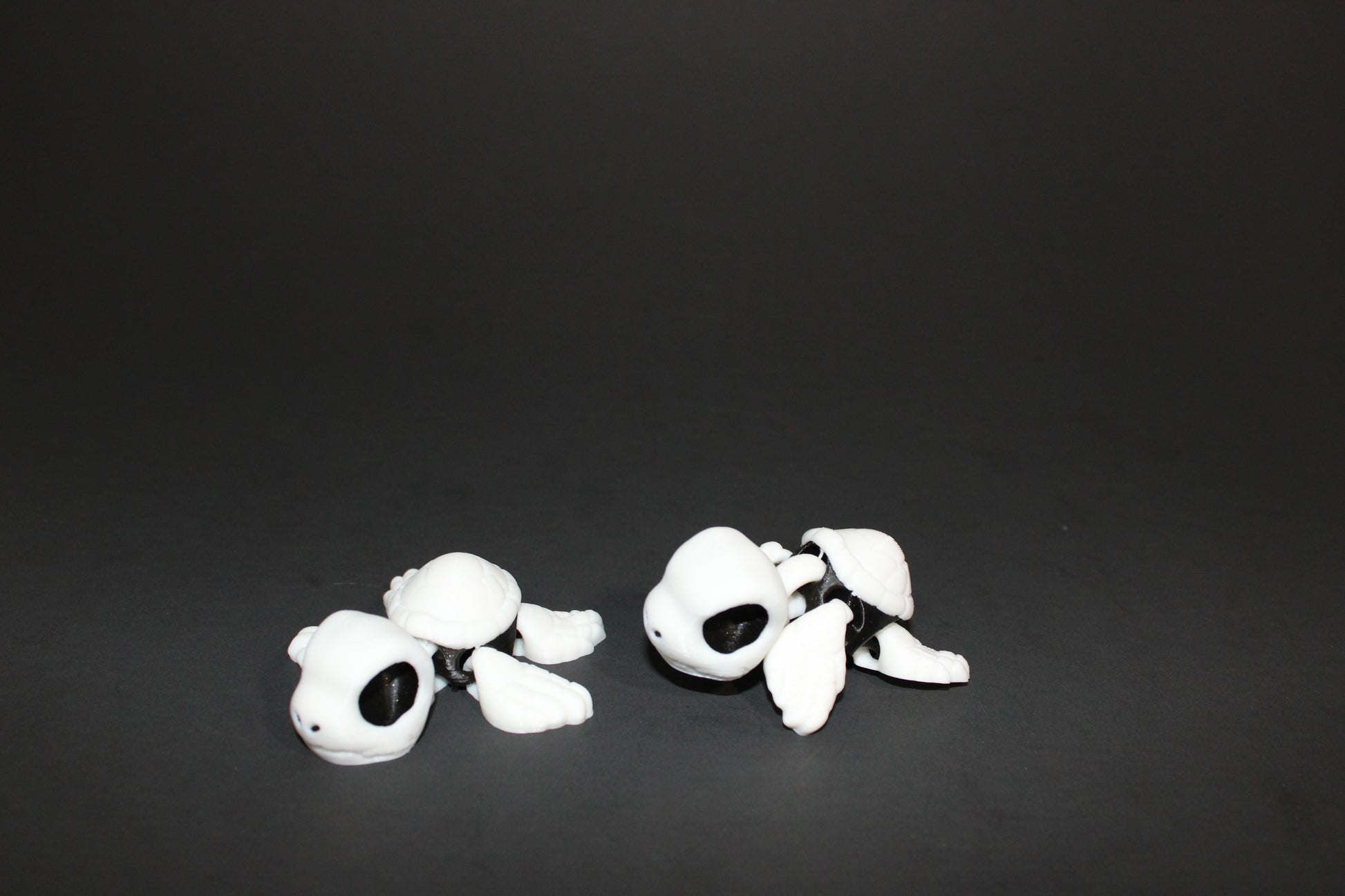 Halloween Turtles - 3D Printed Articulated Flexi Fidget Figurine: 3D Printed Fidget Toy - Wonderland 3D Printing 