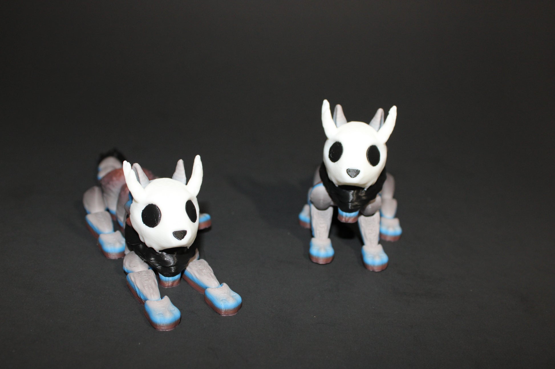 Wendigo 6 inches long 3D Printed Articulated Flexi Fidget Toy - Wonderland 3D Printing 