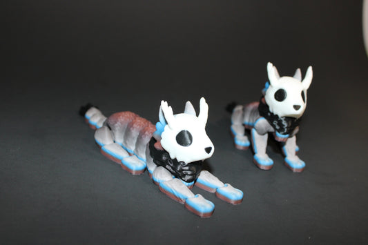 Wendigo 6 inches long 3D Printed Articulated Flexi Fidget Toy - Wonderland 3D Printing 