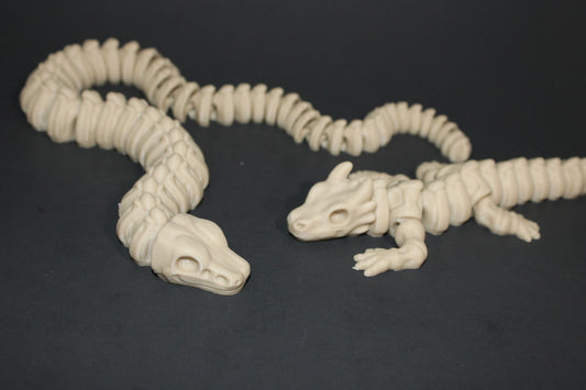 Skeleton Editions-3D Printed Articulated Fidget Toys-Variety to Choose From - Wonderland 3D Printing 
