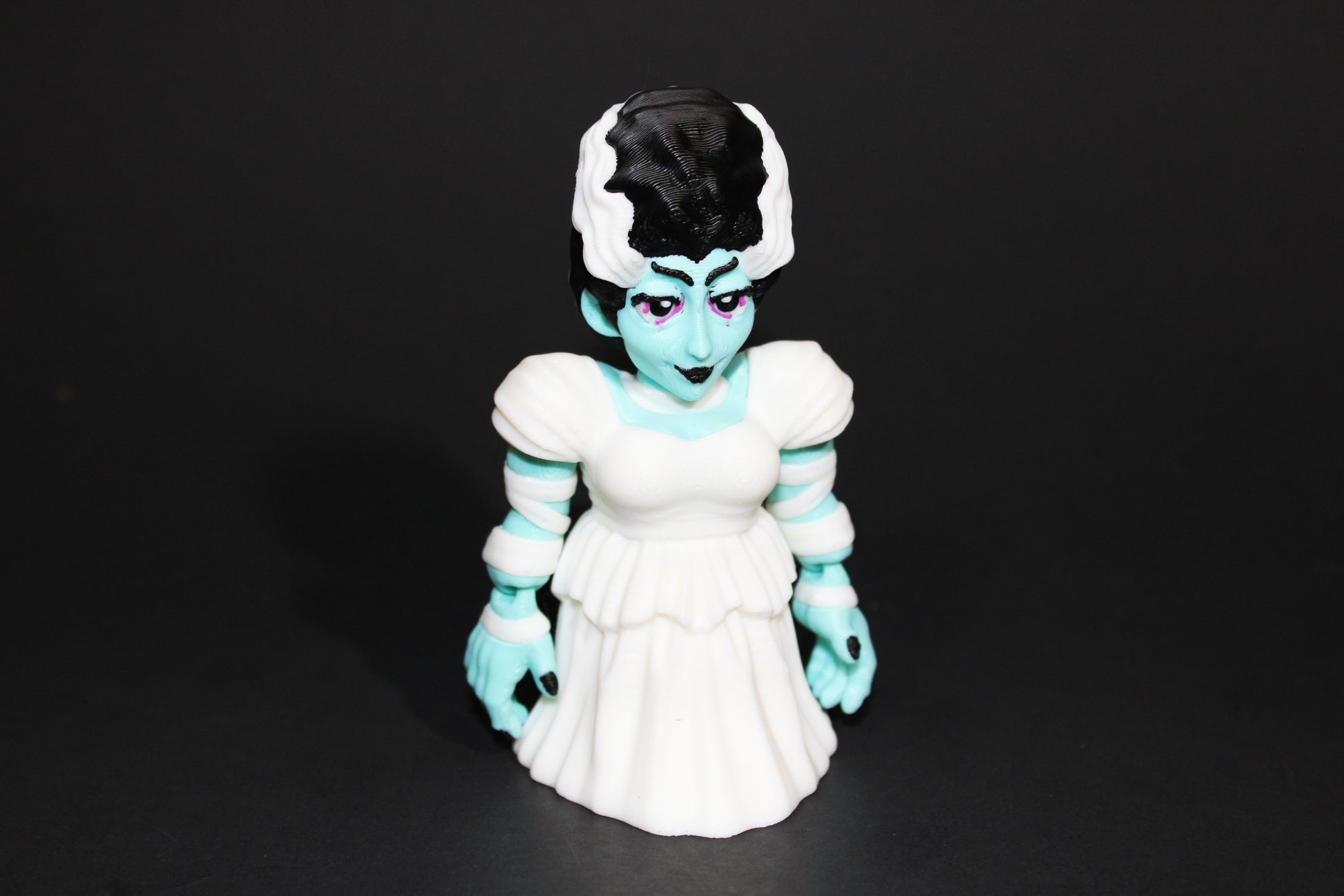 Flexi Halloween Scene 3D Printed Articulated  Fidget Toy - Wonderland 3D Printing 