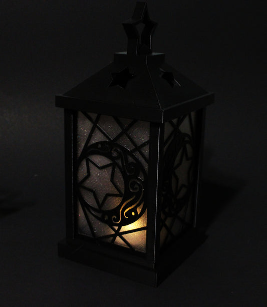 Lunar Lantern 3d Printed  9.5" x 4.5" For use with Battery Operated Lights - Wonderland 3D Printing 