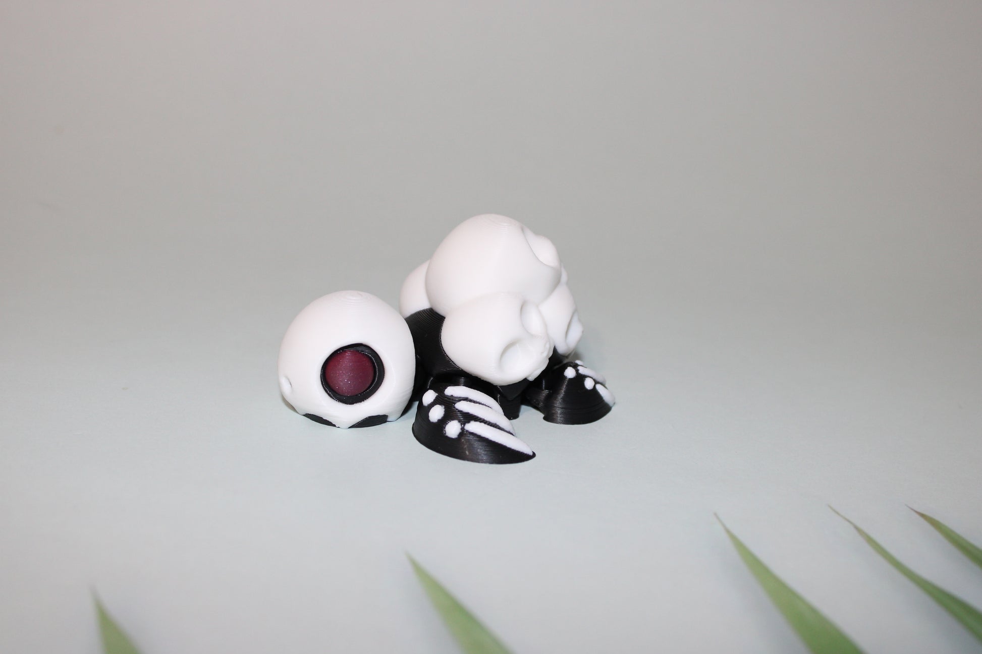 3D Printed Articulated Turtle Fidget Toy - Spooky Styles 2.5 inches - Wonderland 3D Printing 