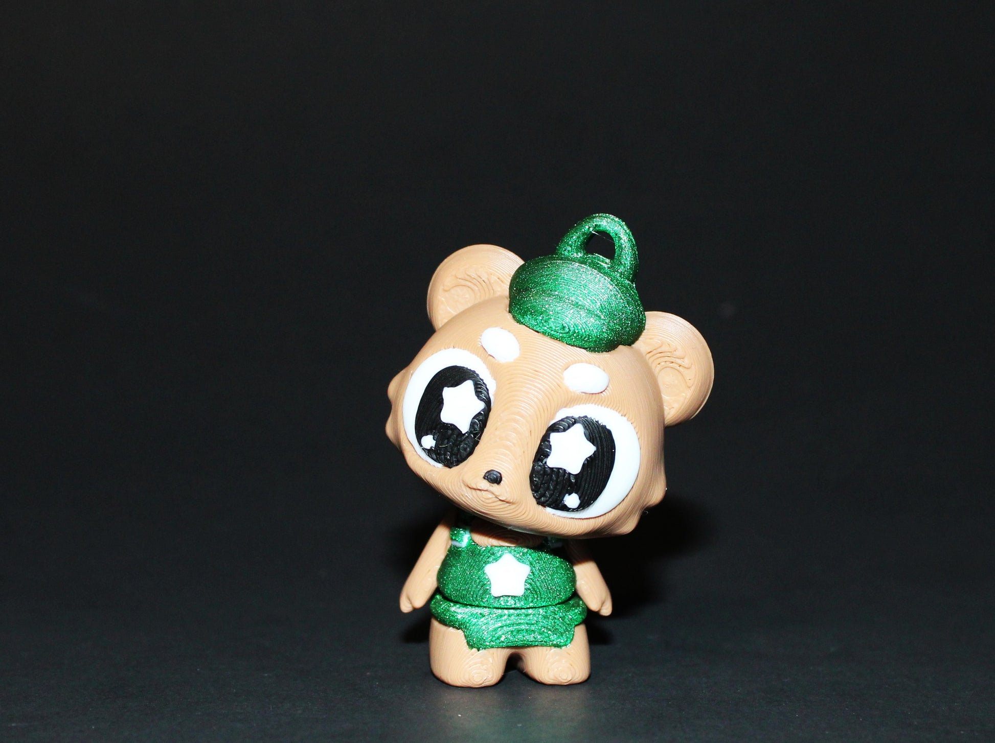 3D-printed Flexi  Bearista with Coffee Cup Container-Mini Coffee included - Wonderland 3D Printing 