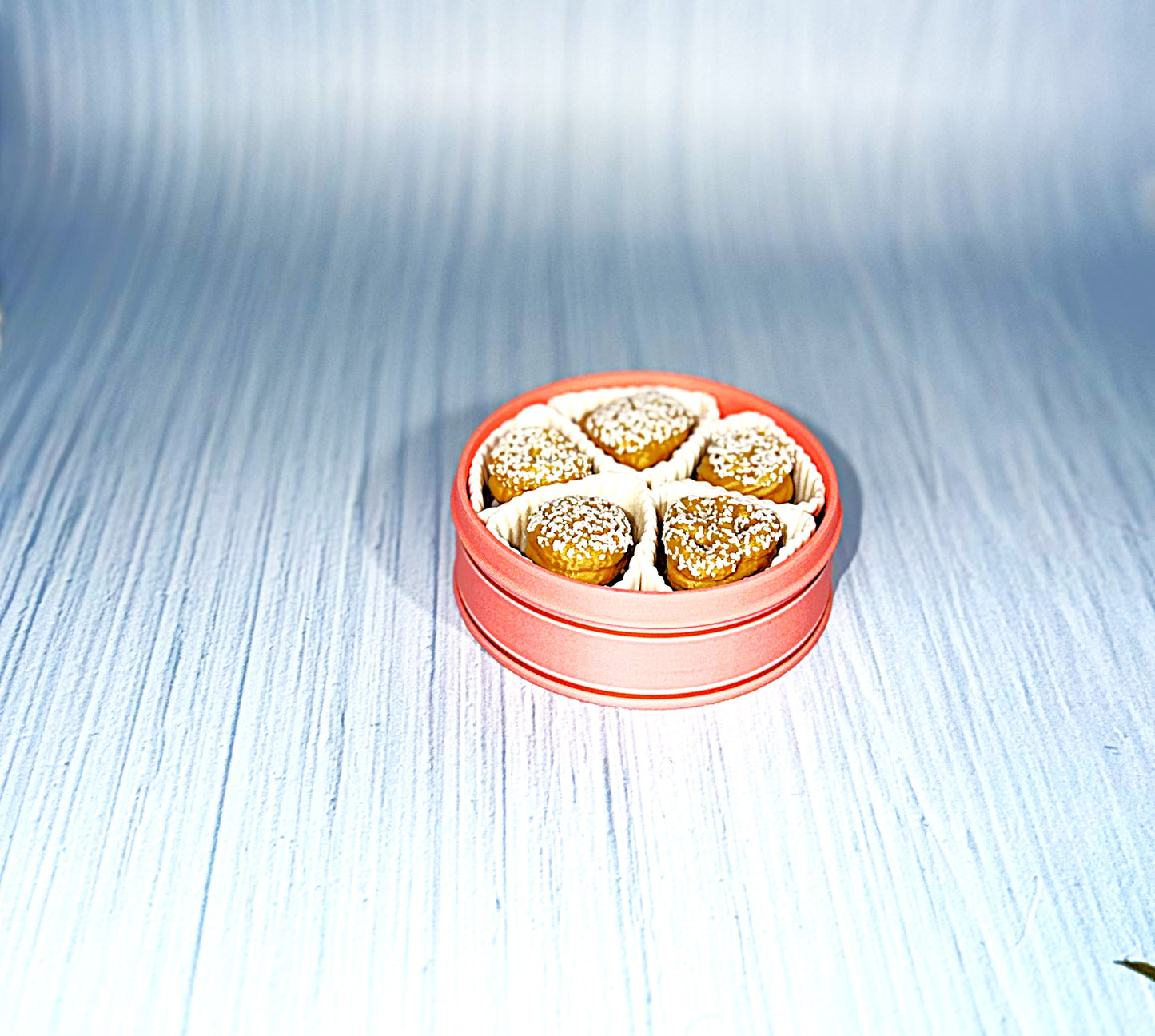 Clicker Sugar Cookie Container with Sewing Edition Options-3d printed - Wonderland 3D Printing 